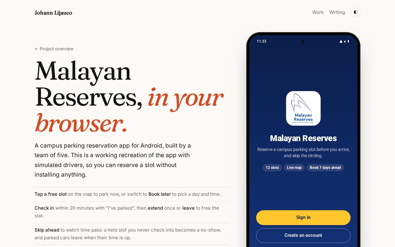 Preview of Malayan Reserves