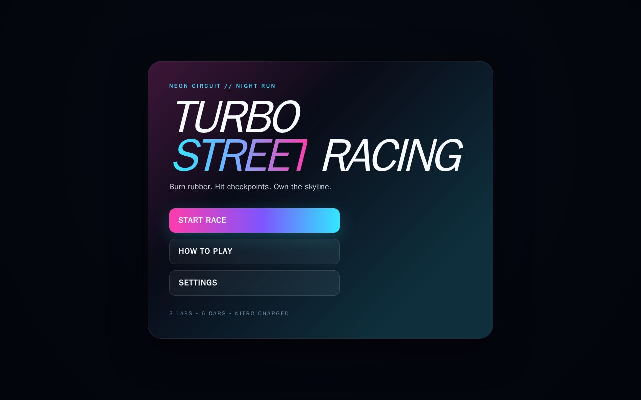 Preview of Turbo Street Racing