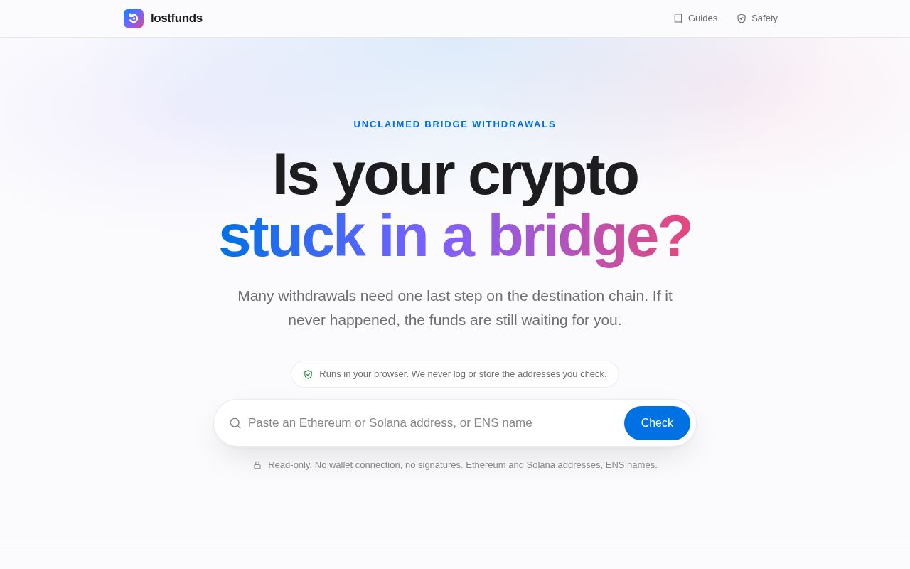 Preview of LOSTFUNDS