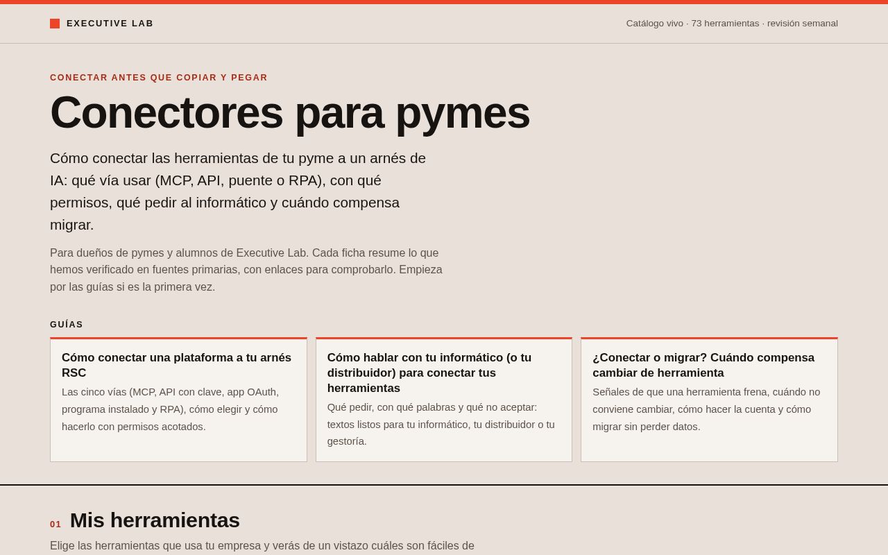 Preview of Conectores Pymes