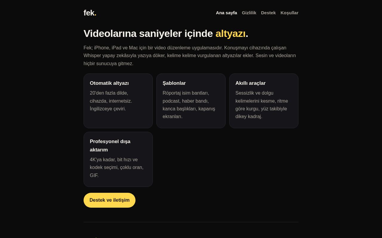 Preview of Fek Site