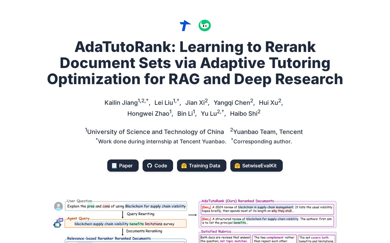 Preview of Adatutorank Github Io
