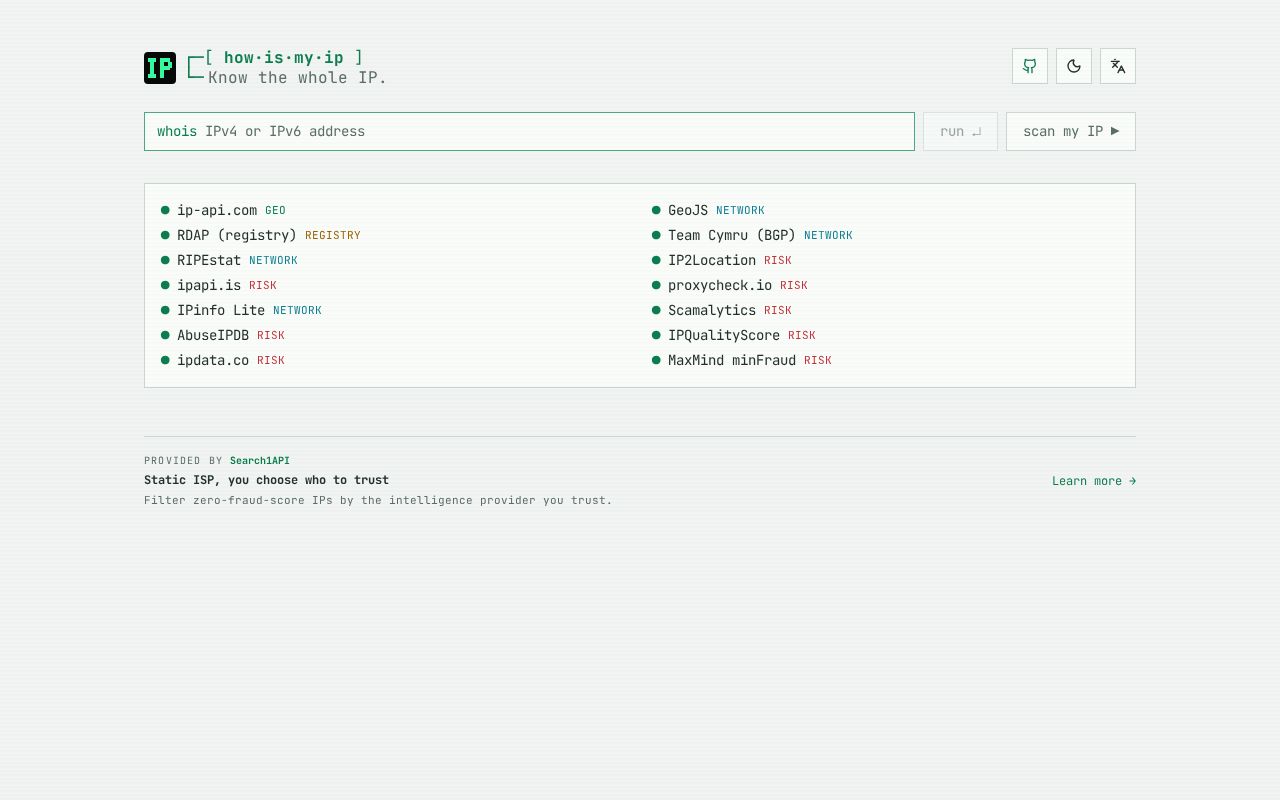 Preview of howismyip