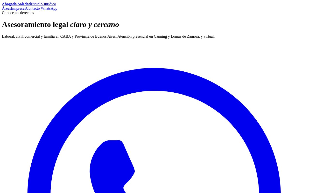 Preview of Abogada Soledad Web