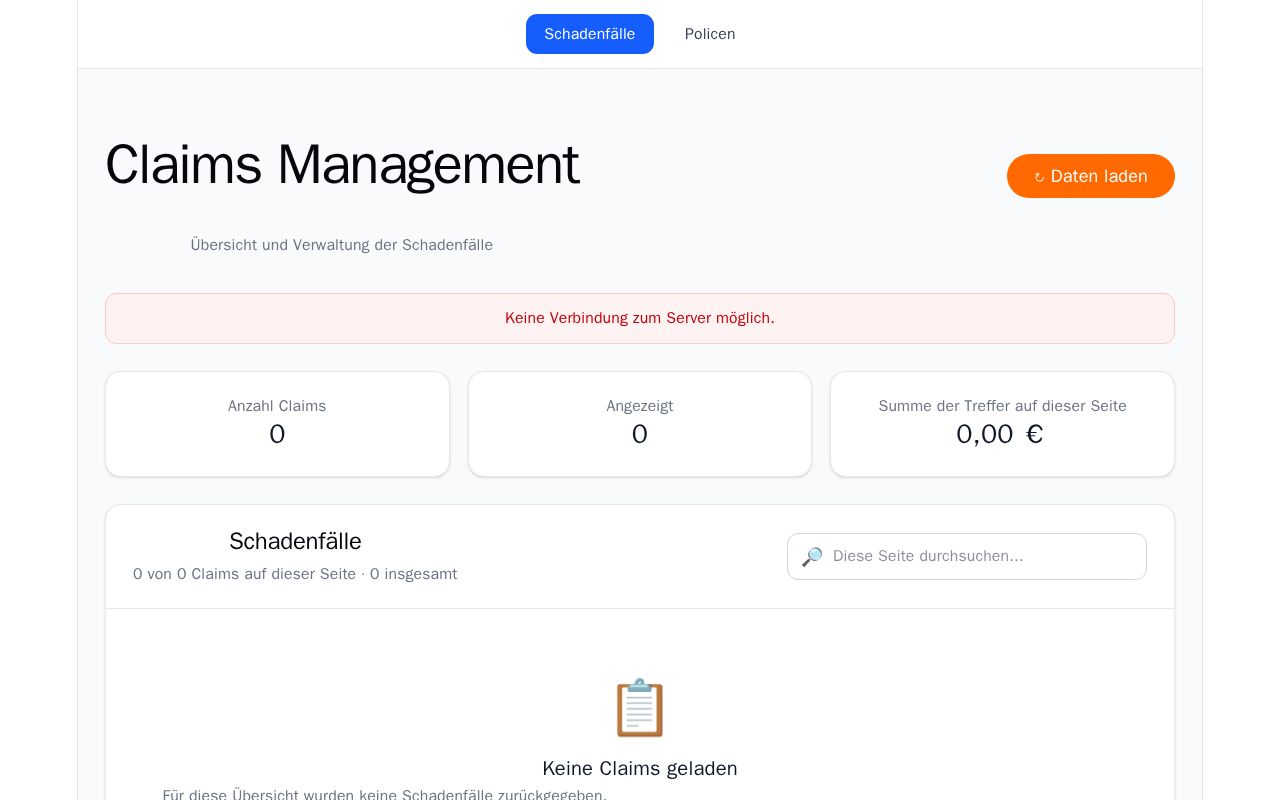 Preview of Insurance Platform