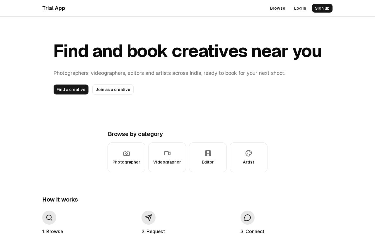 Preview of Trial App