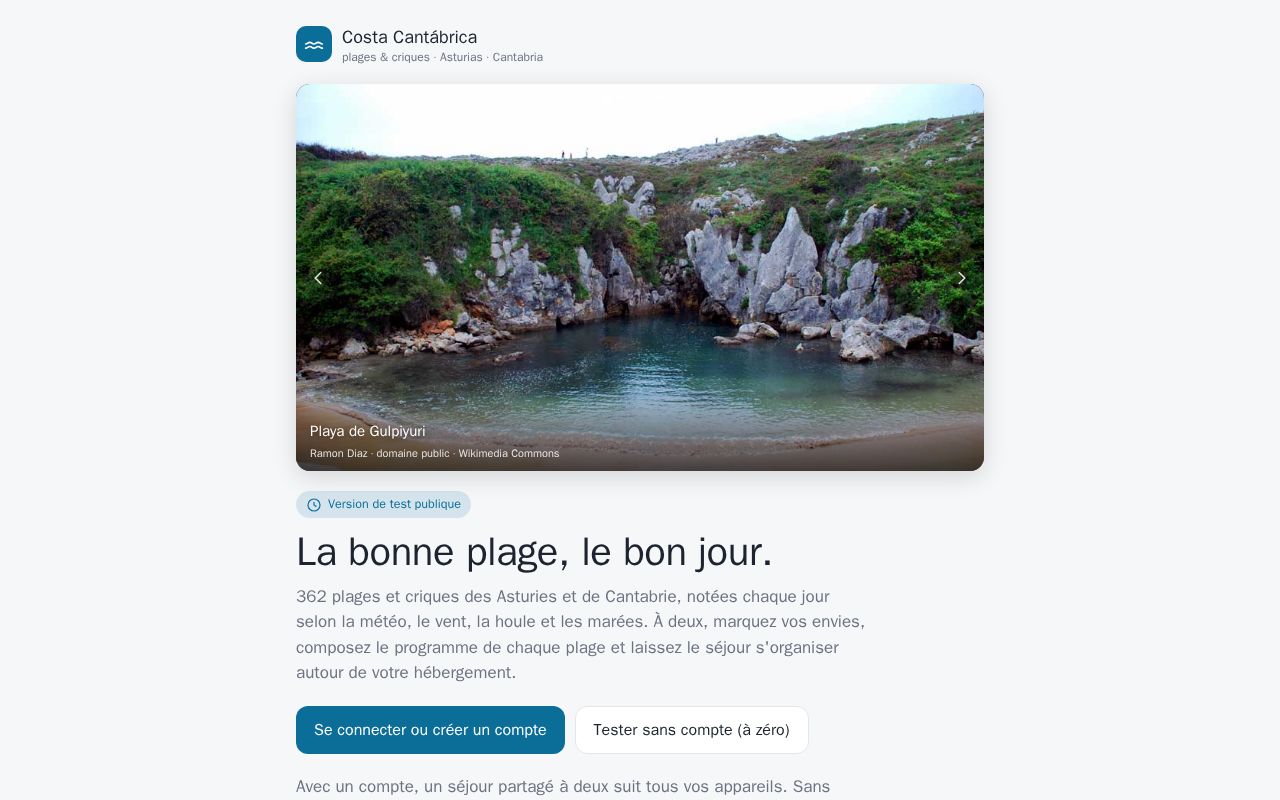 Preview of Costa Cantabrica Planner