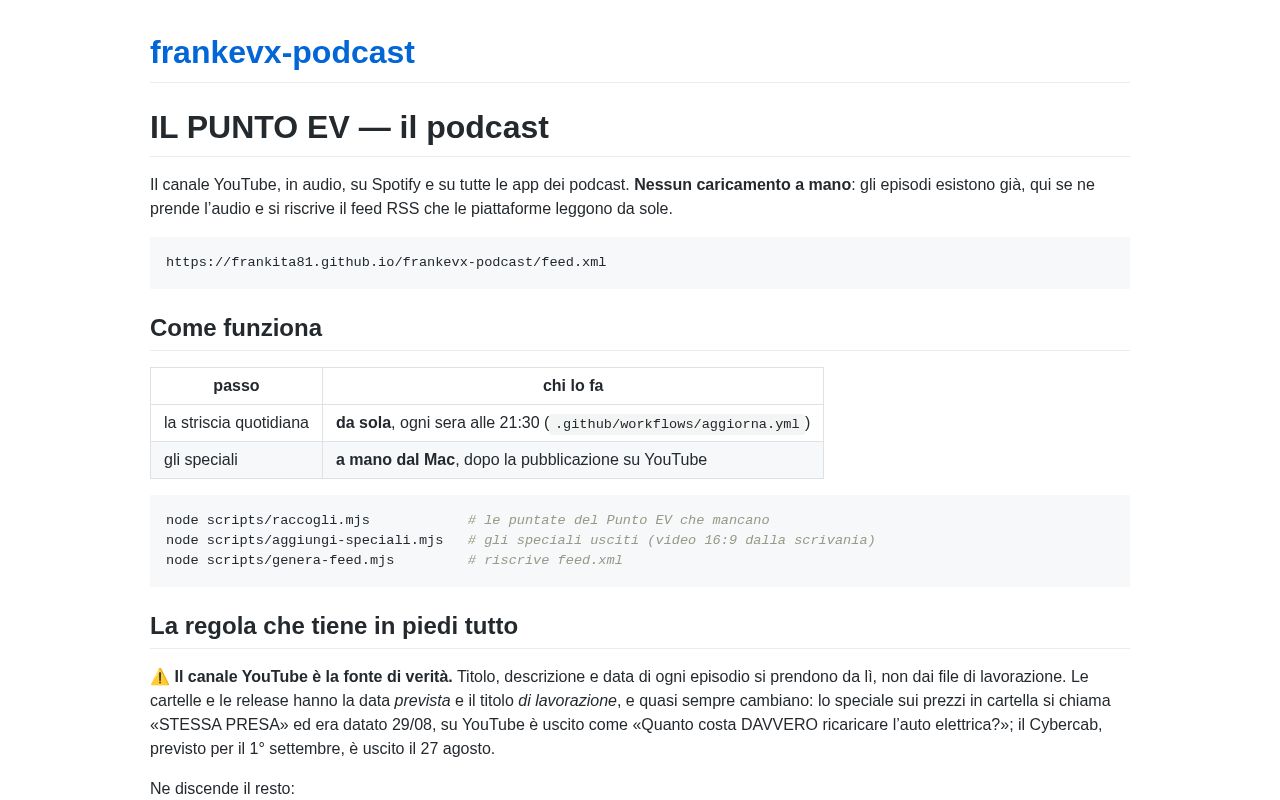 Preview of IL PUNTO EV
