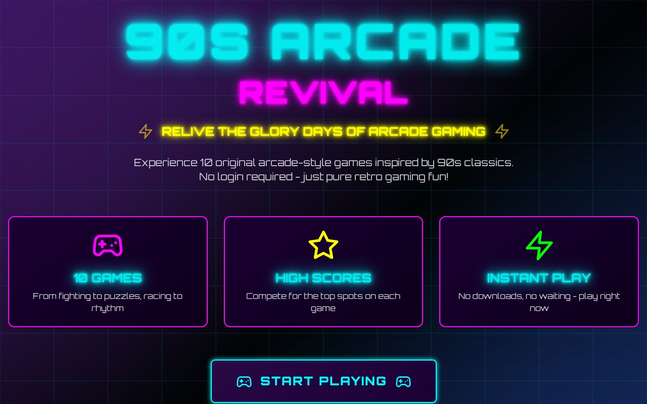 Preview of 90s Arcade Revival