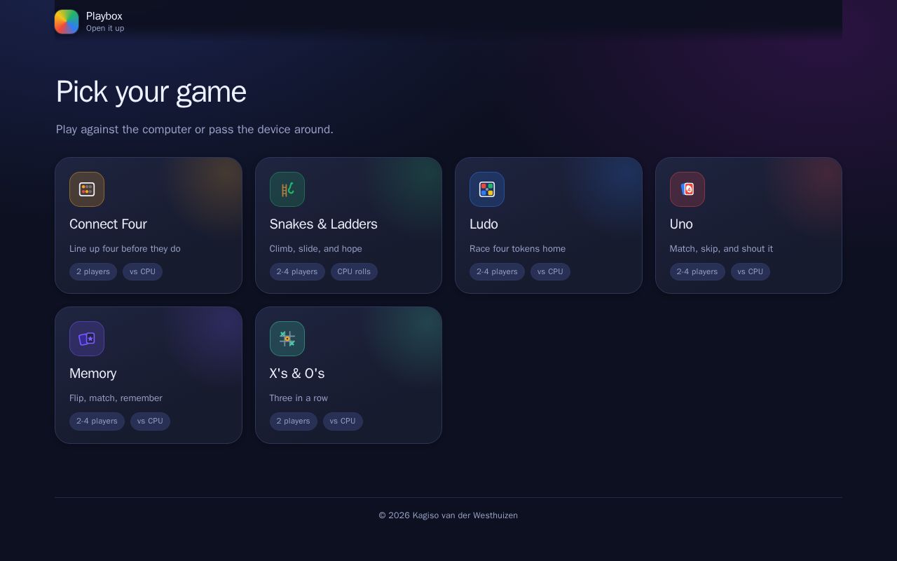 Preview of Playbox