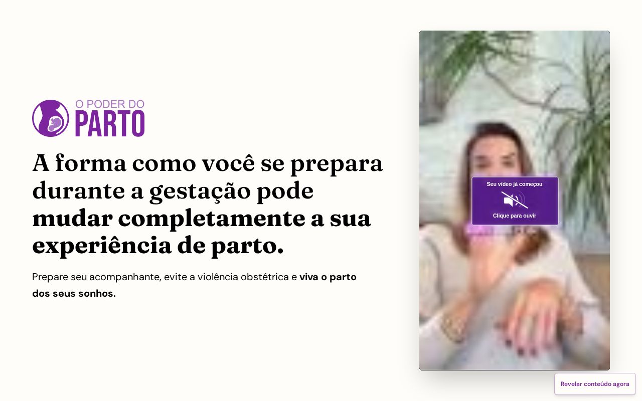Preview of Poder Do Parto Funnel