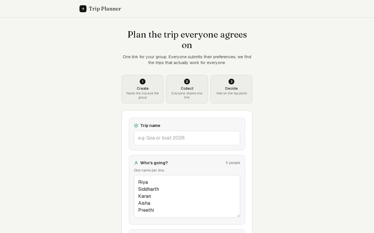 Preview of Travel Group