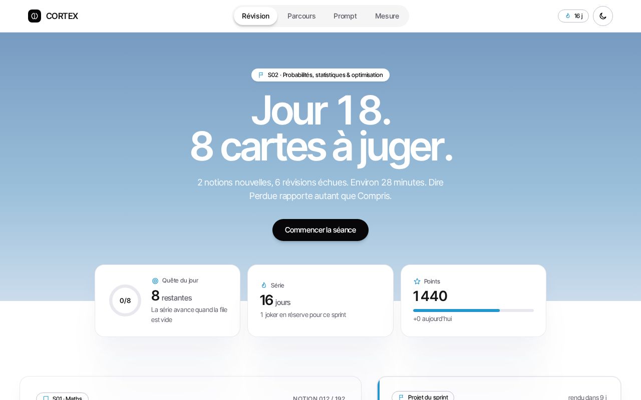 Preview of CORTEX