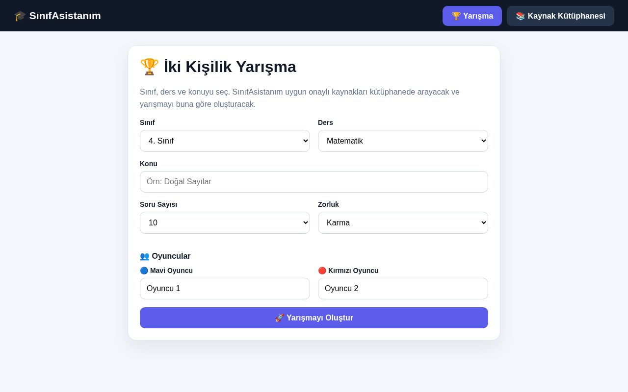 Preview of SinifAsistanim