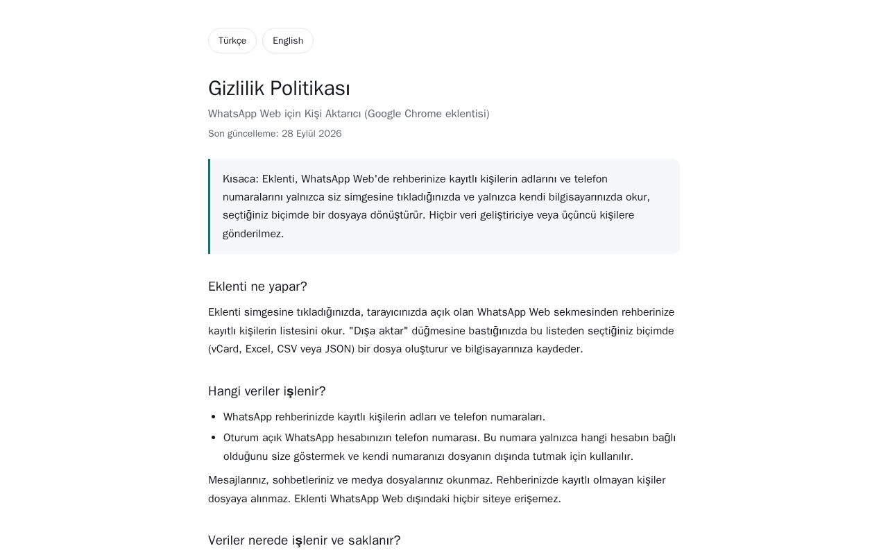 Preview of Whatsapp Kisi Aktarici