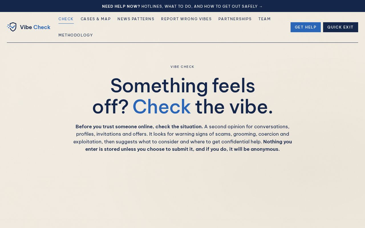 Preview of Vibe Check