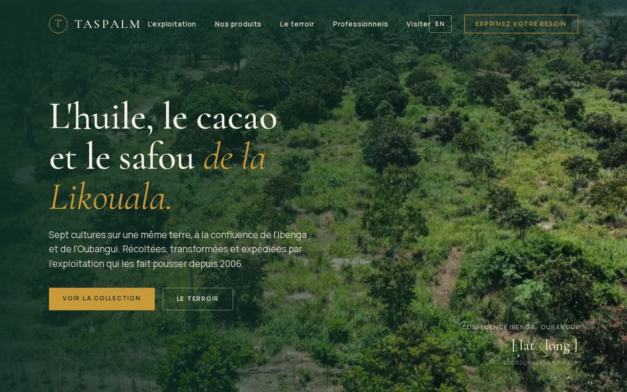 Preview of Taspalm Site