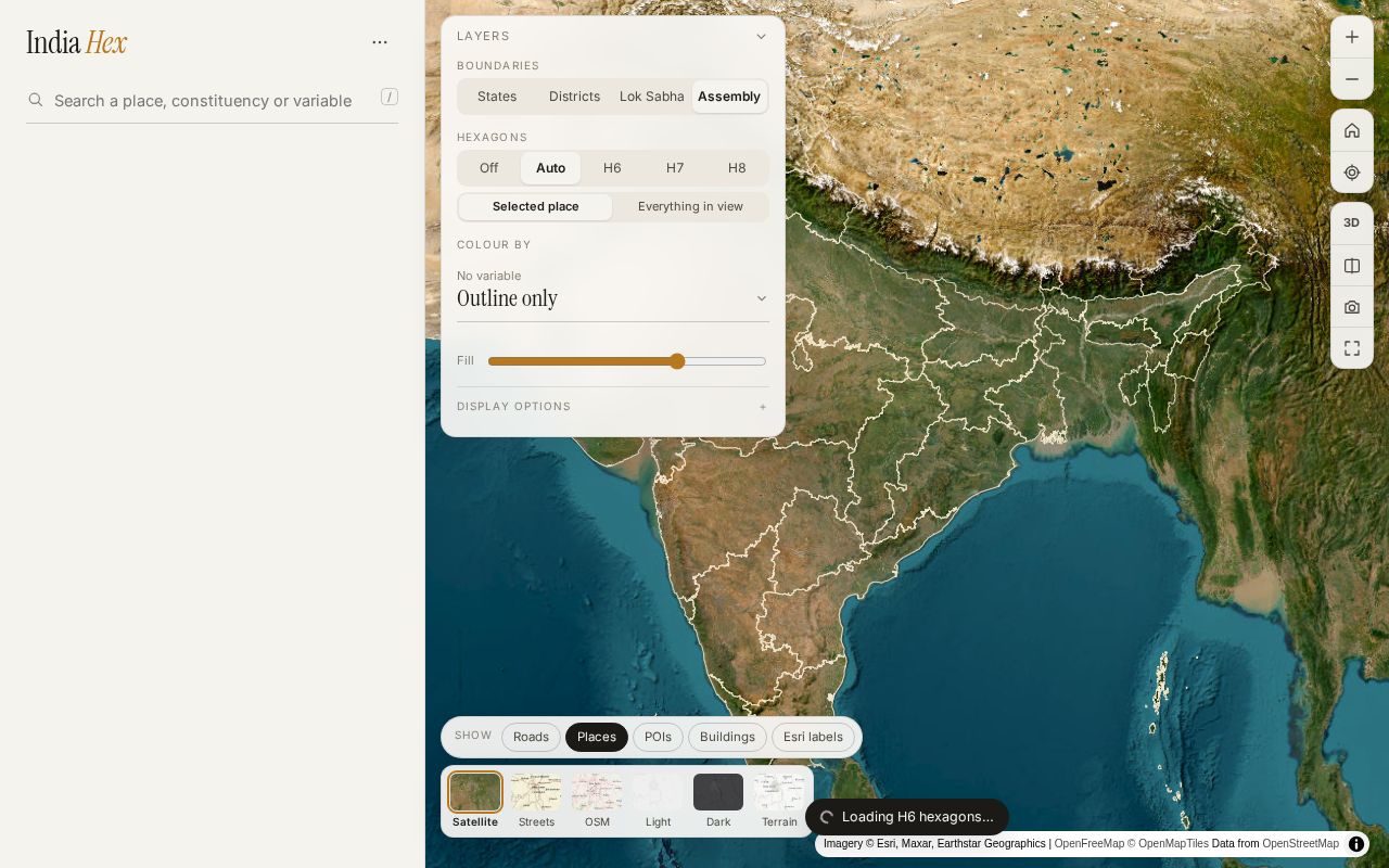 Preview of India Hex