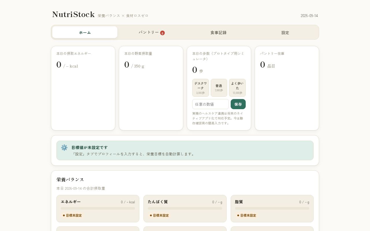 Preview of Nutristock