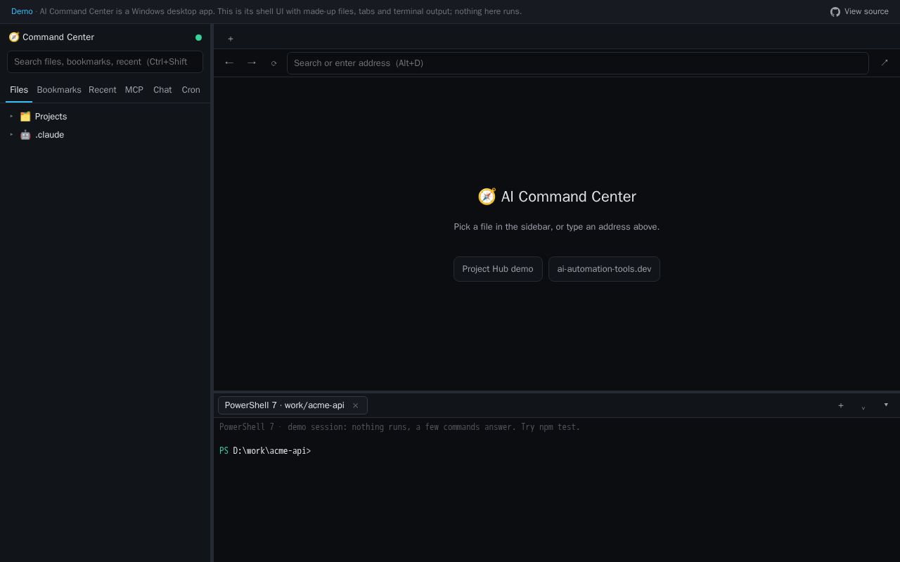 Preview of Ai Command Center