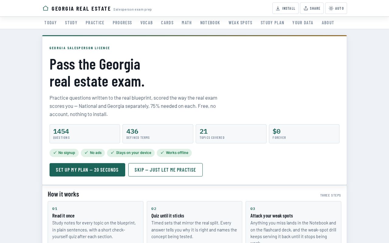Preview of Ga Realestate Prep