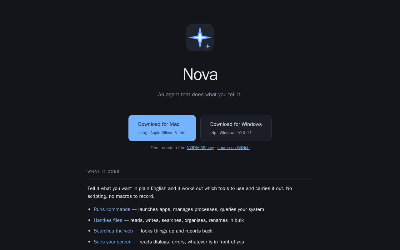 Preview of Nova