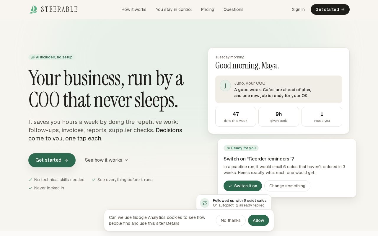 Preview of Steerable