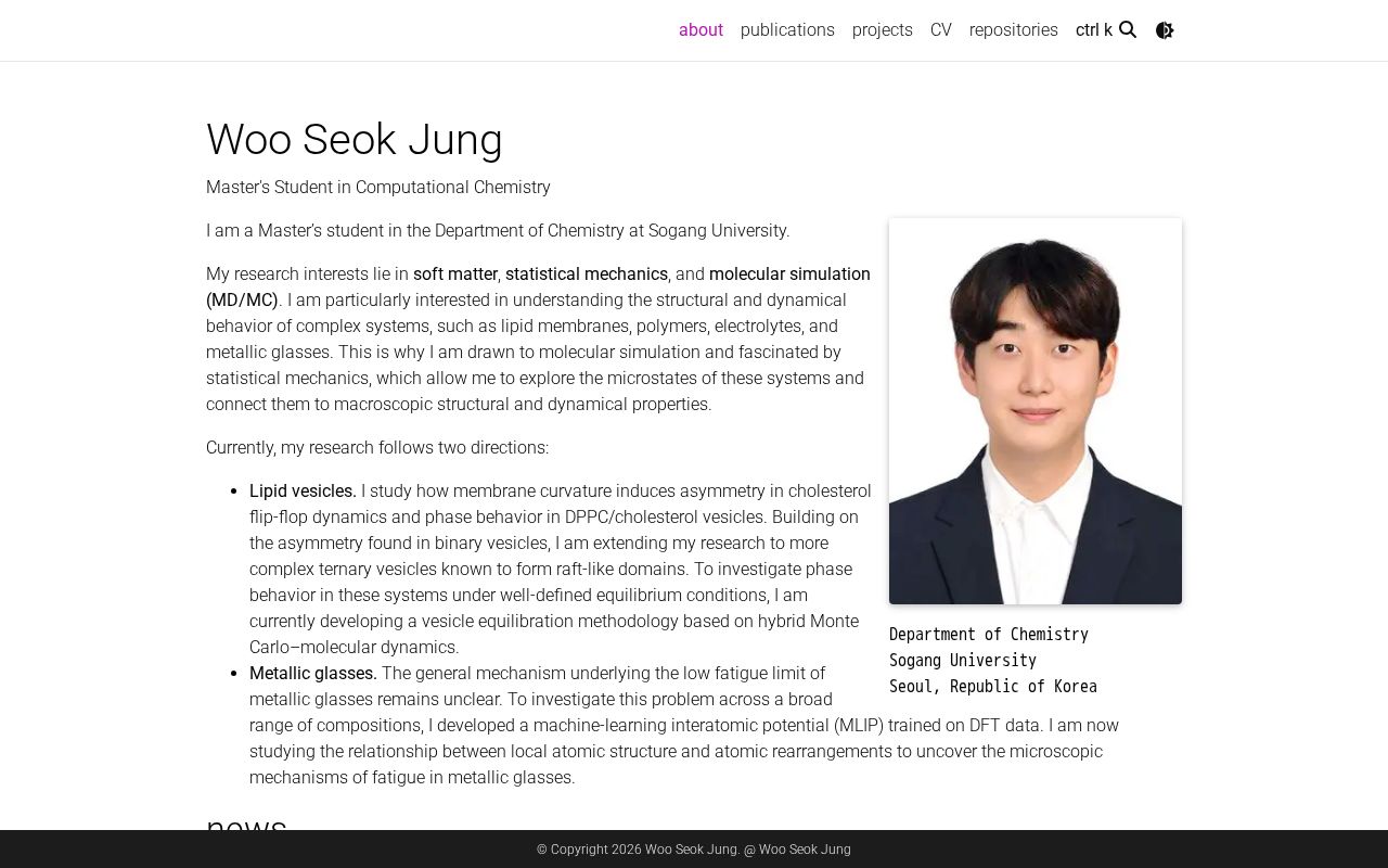 Preview of Woosi2 Github Io