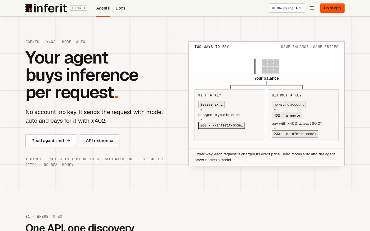 Preview of Inferit Agent Example