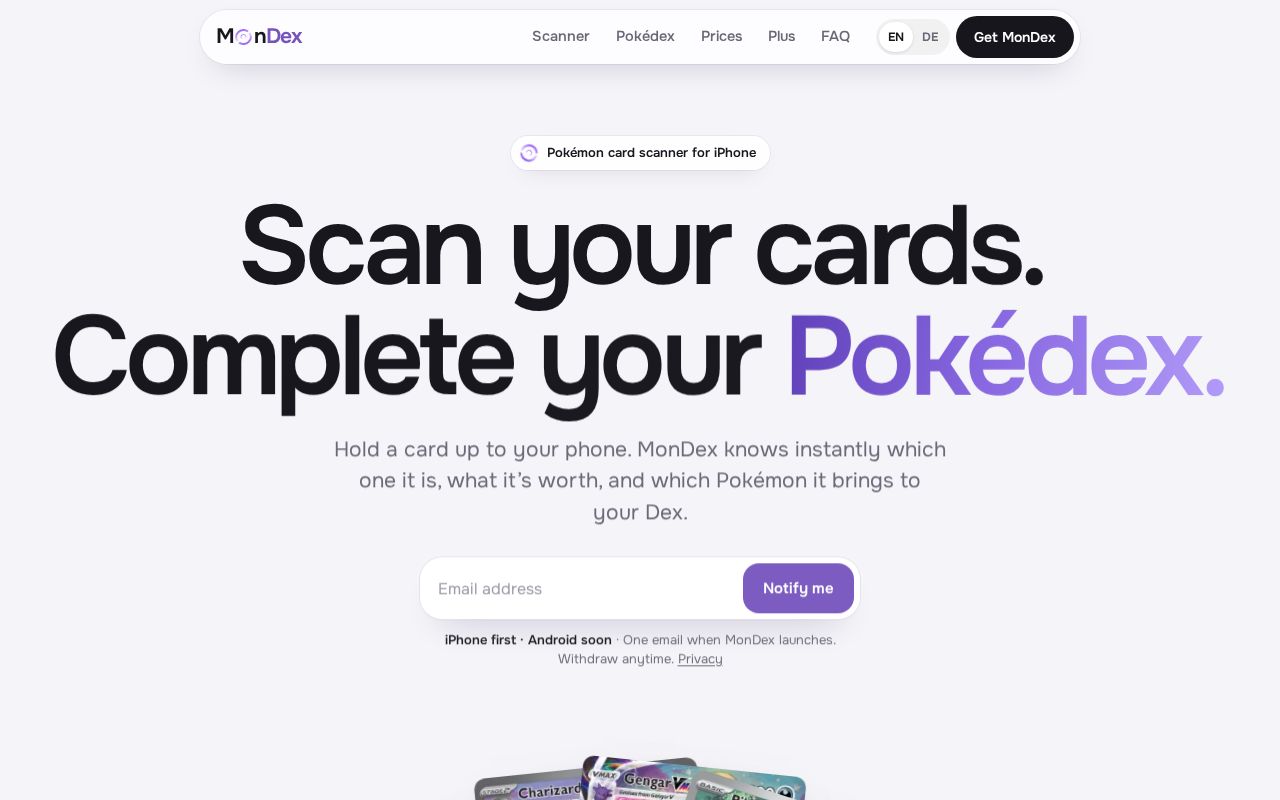 Preview of Mondex Website