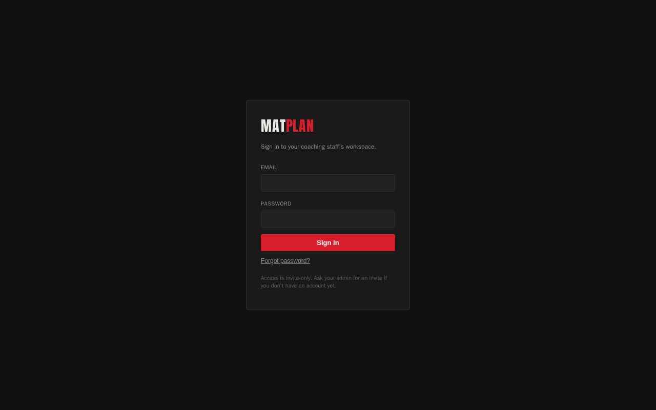 Preview of MatPlan