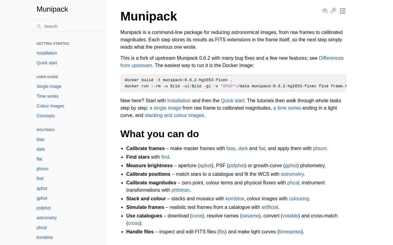 Preview of Munipack