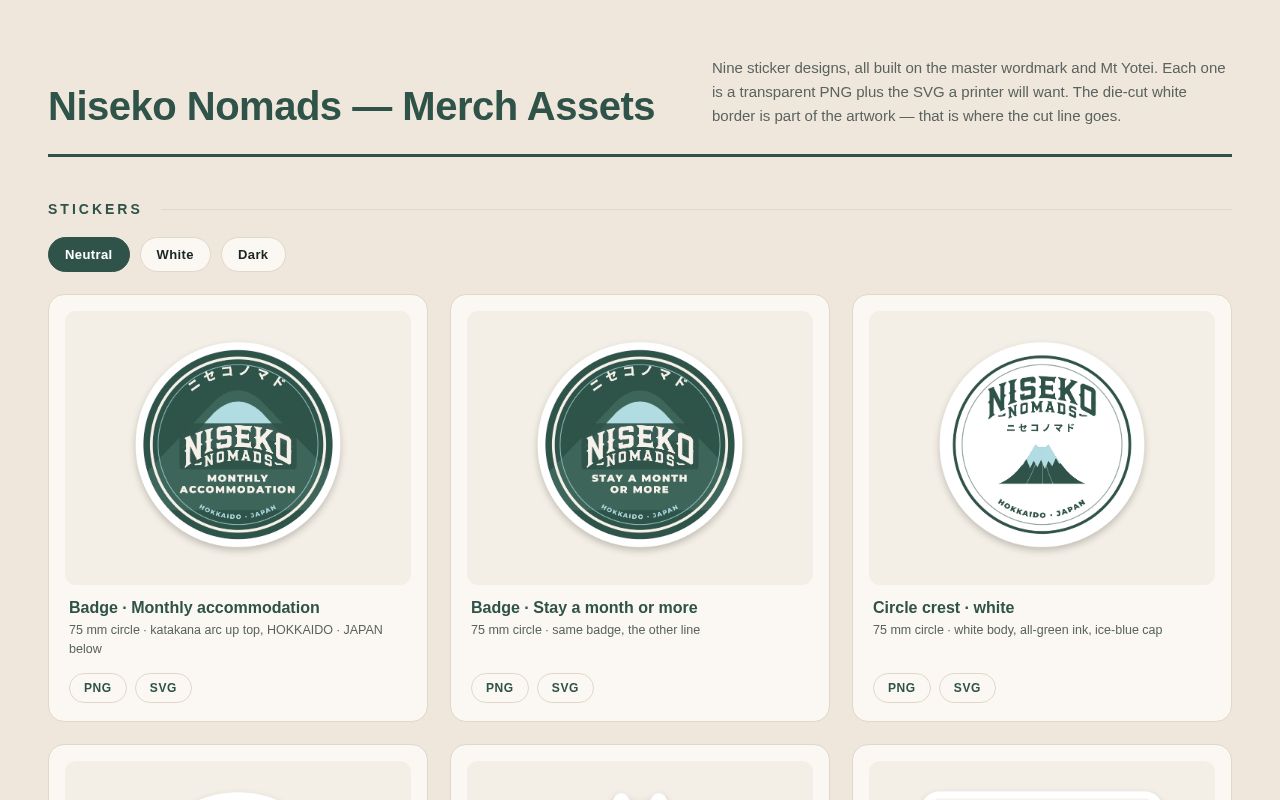Preview of Nn Merch Assets