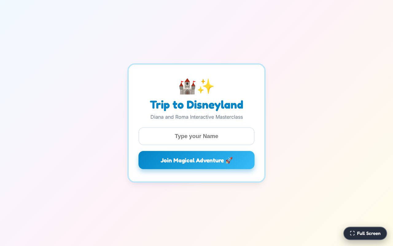 Preview of A TRIP TO DISNEYLAND