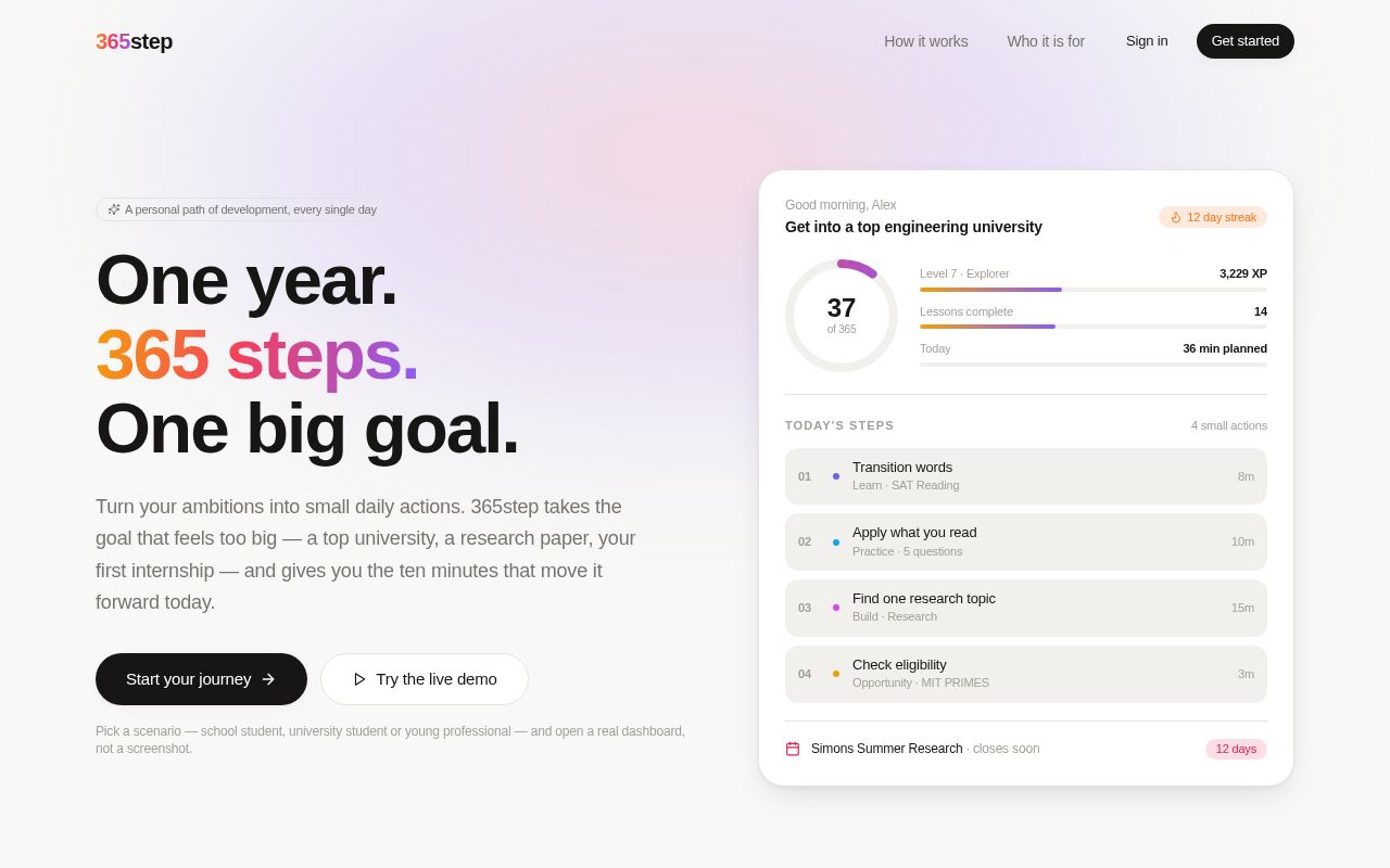 Preview of 365step