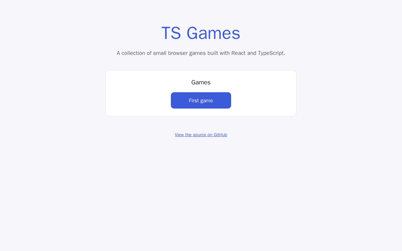 Preview of Ts Game