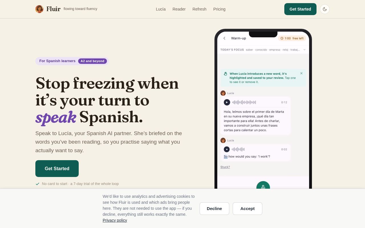 Preview of Fluir