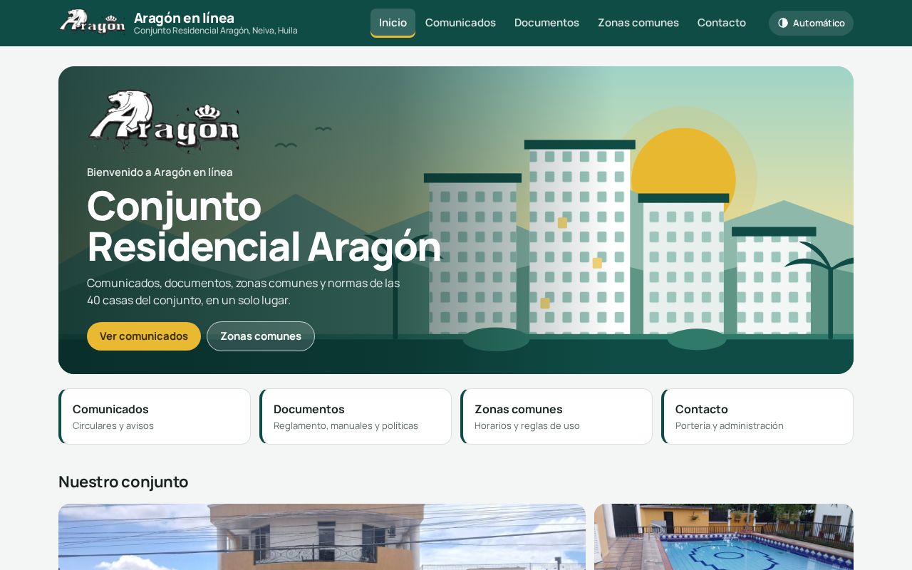Preview of Aragonenlinea Github Io