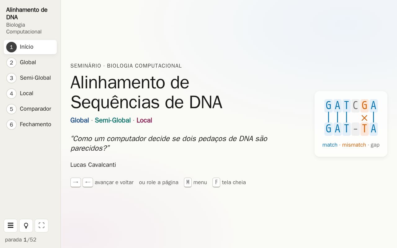 Preview of Alinhamento Dna
