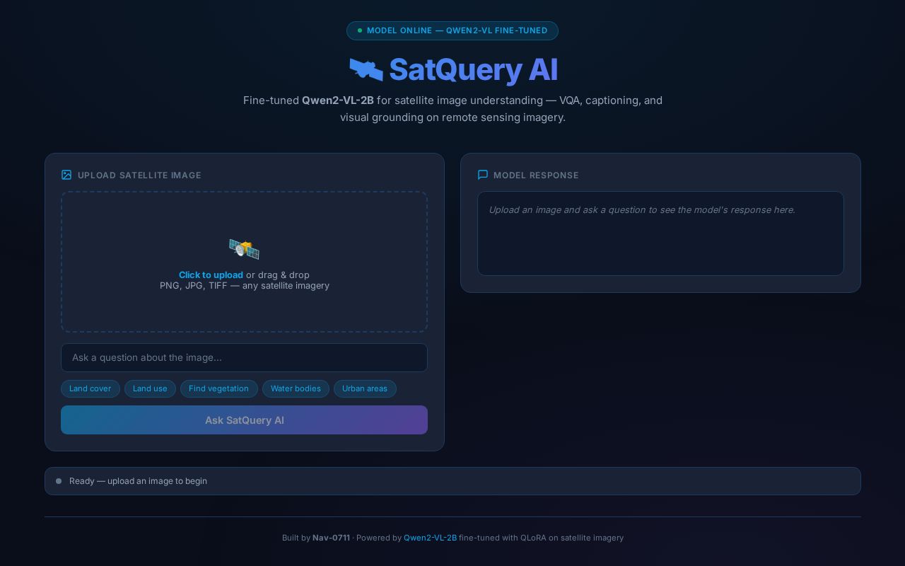 Preview of Satquery AI