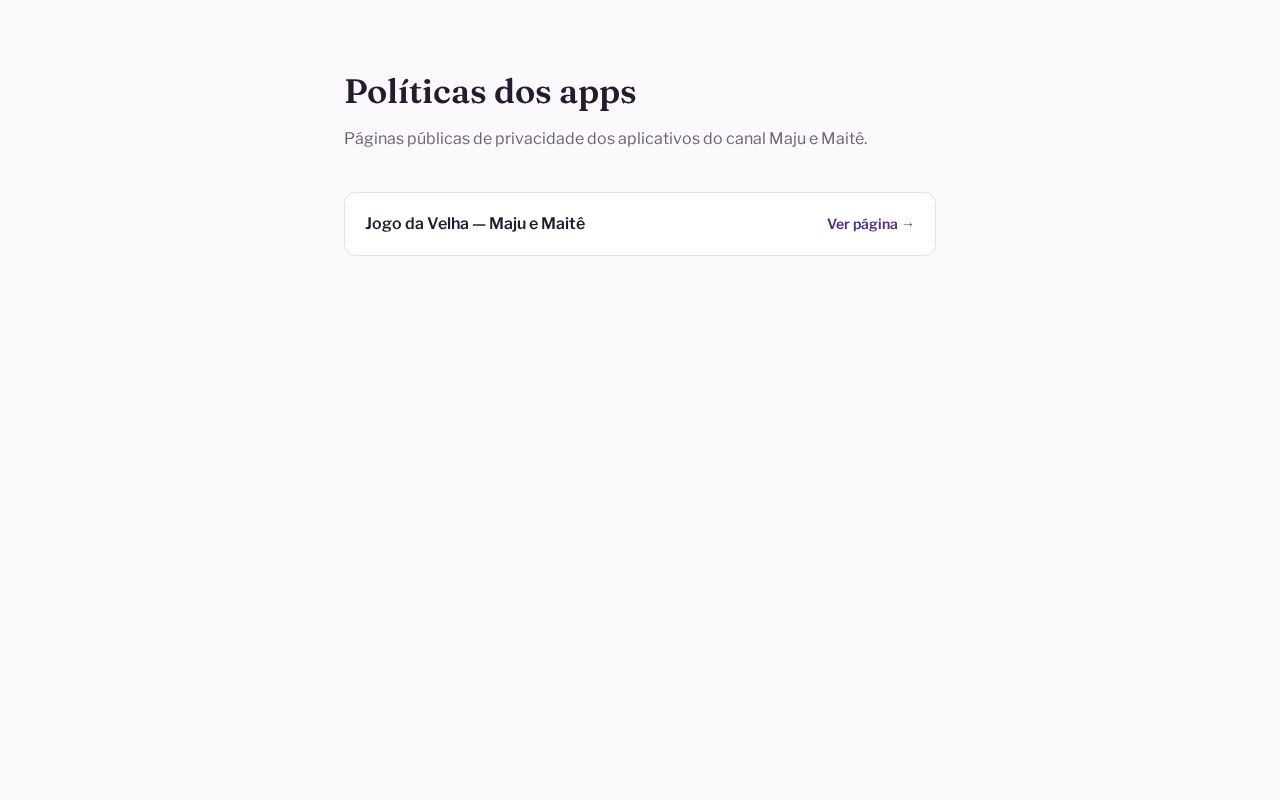 Preview of Politicas Apps Maju E Maite