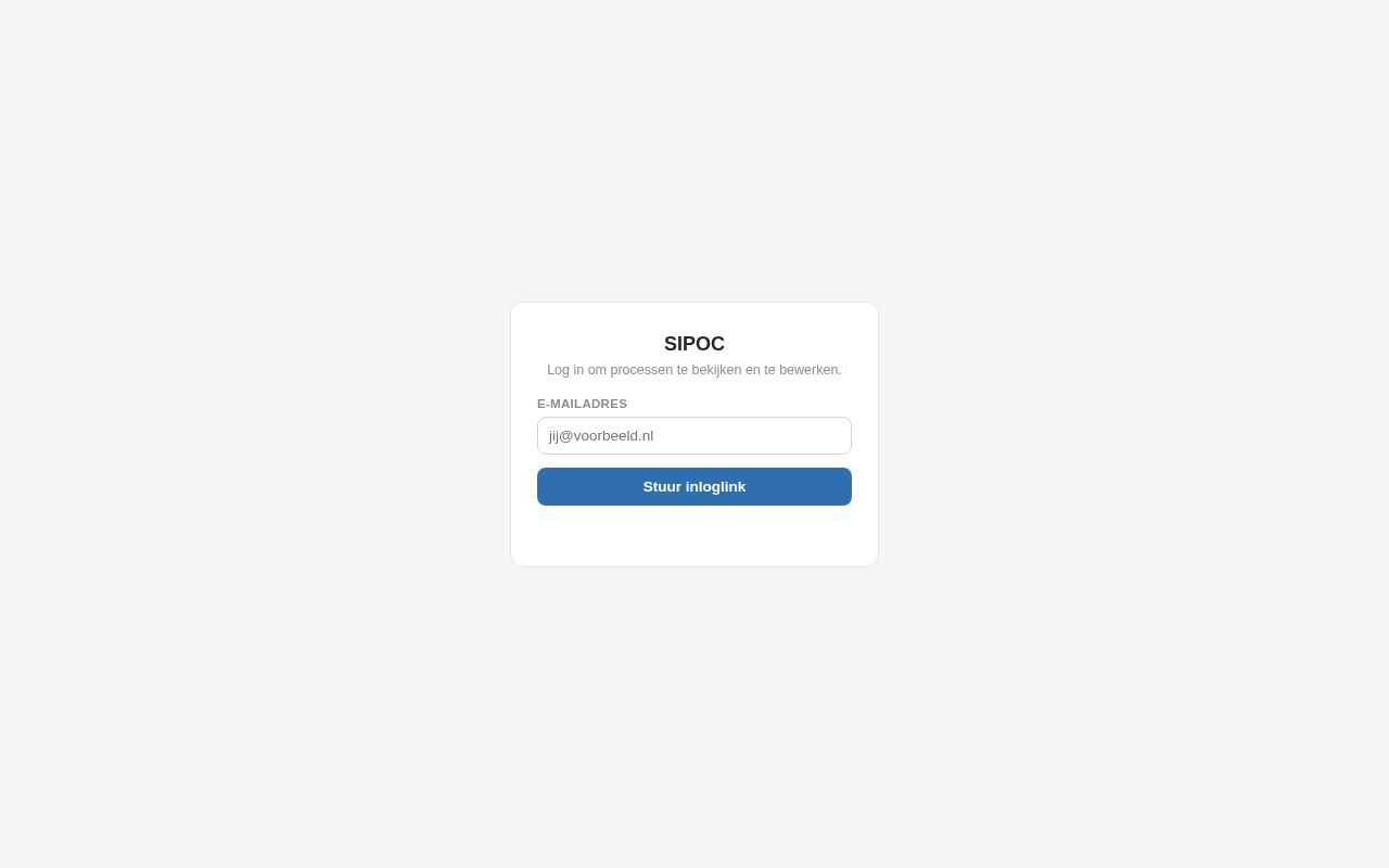 Preview of SIPOC