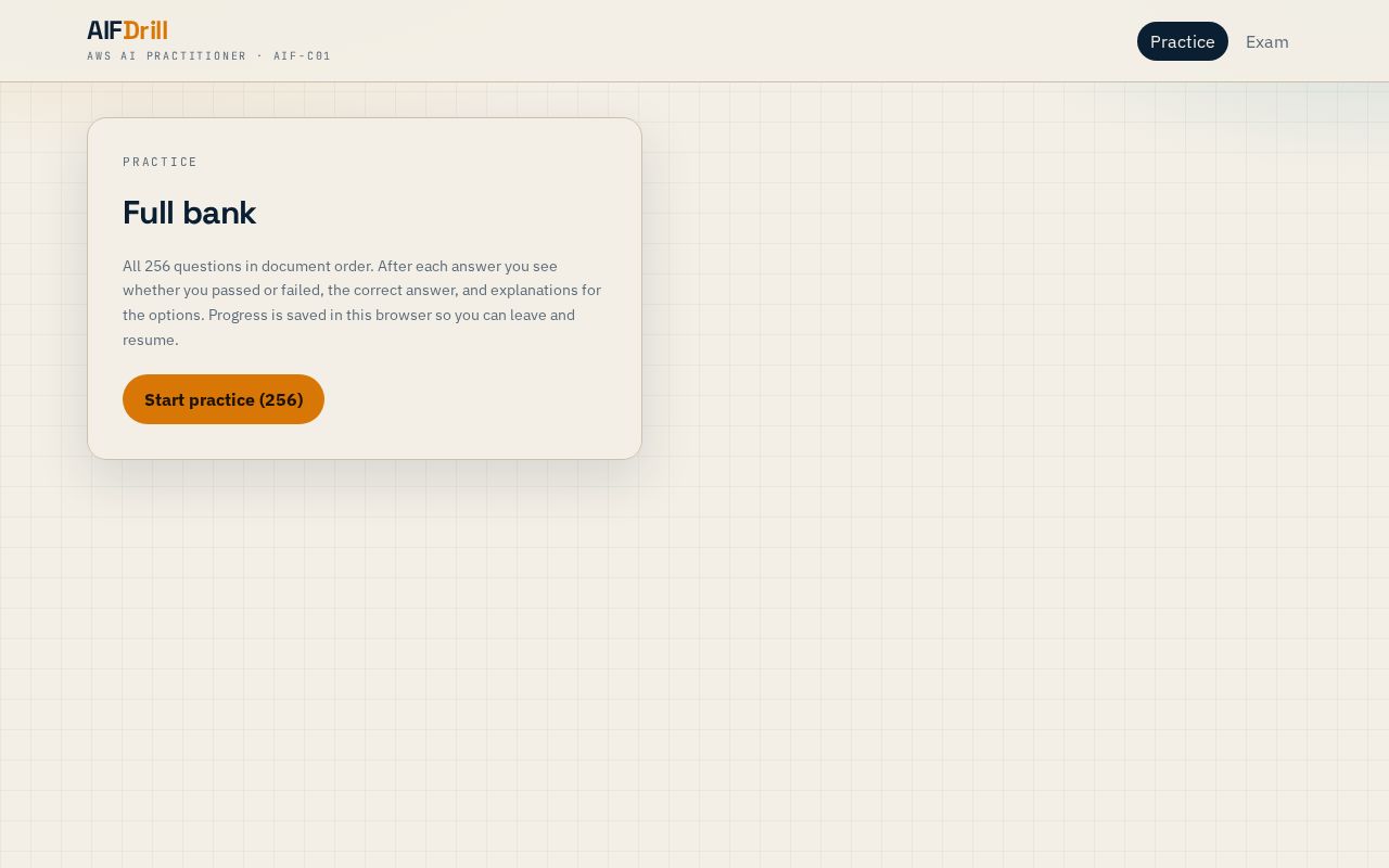Preview of Aifdrill