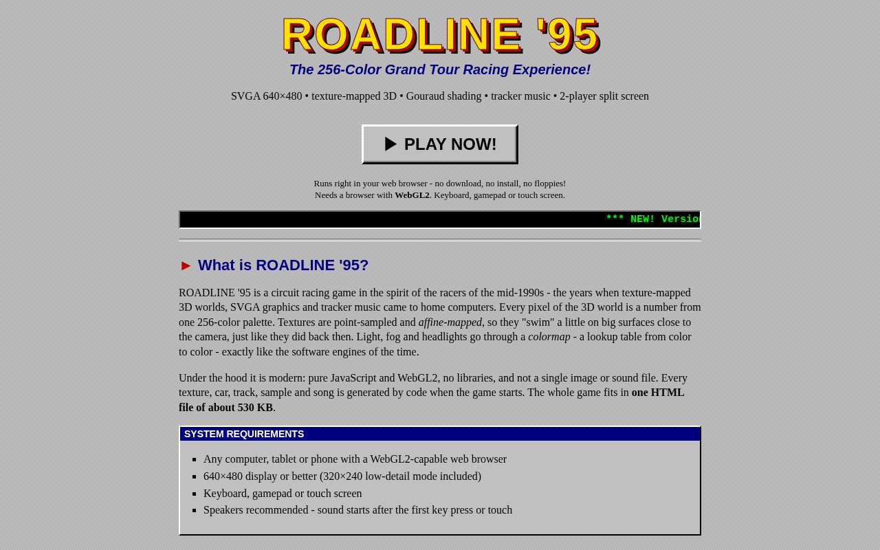 Preview of Roadline95