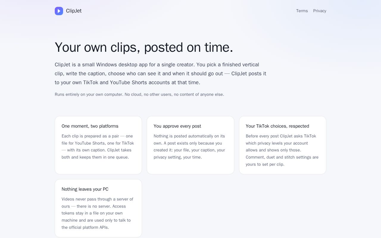 Preview of ClipJet