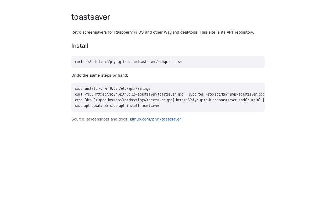 Preview of Toastsaver