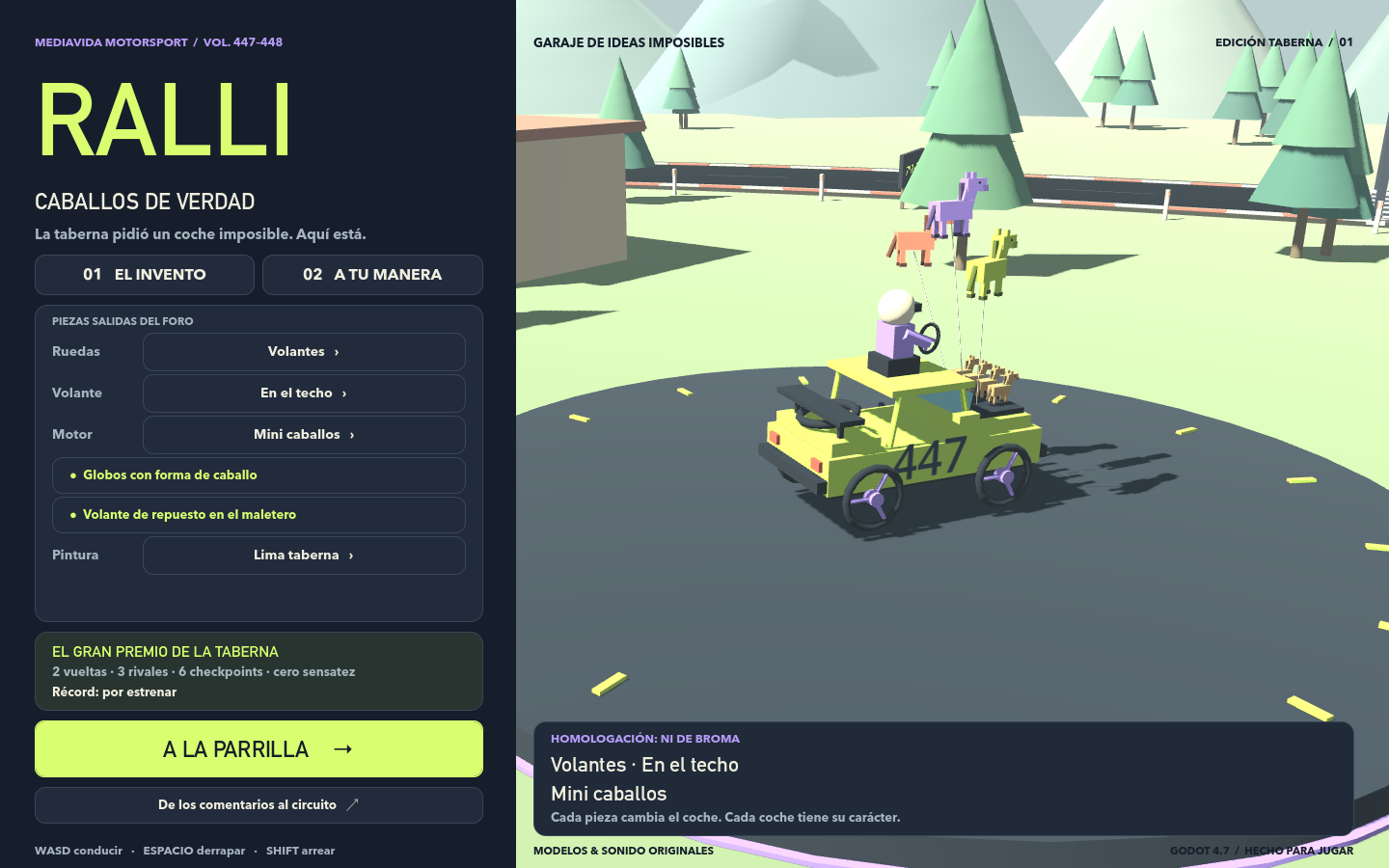 Preview of RALLI · Caballos de verdad