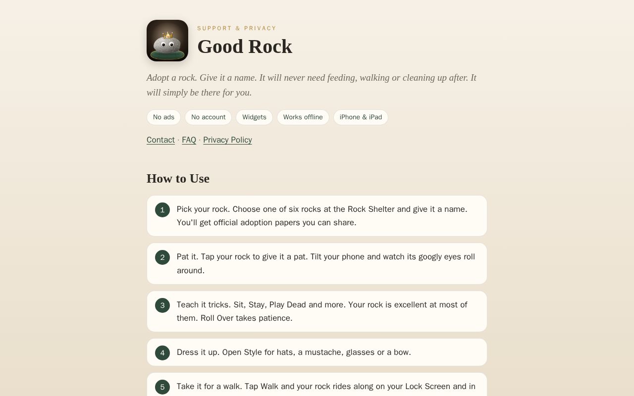 Preview of Goodrock Site