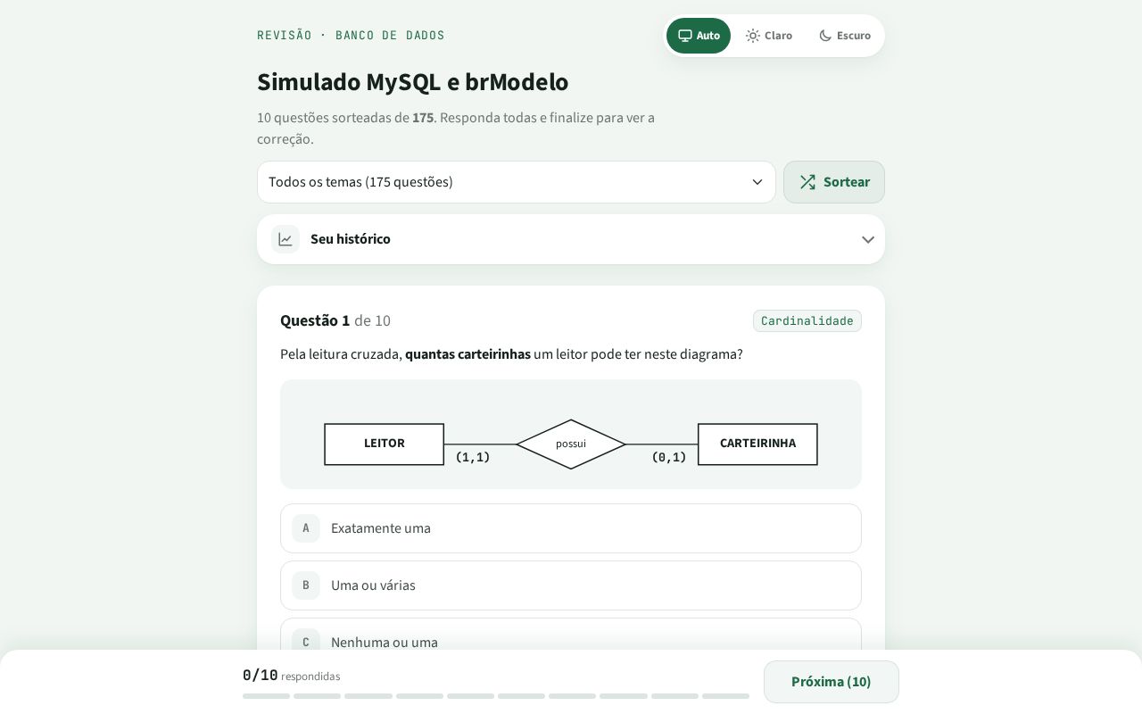 Preview of Banco De Dados Simulado