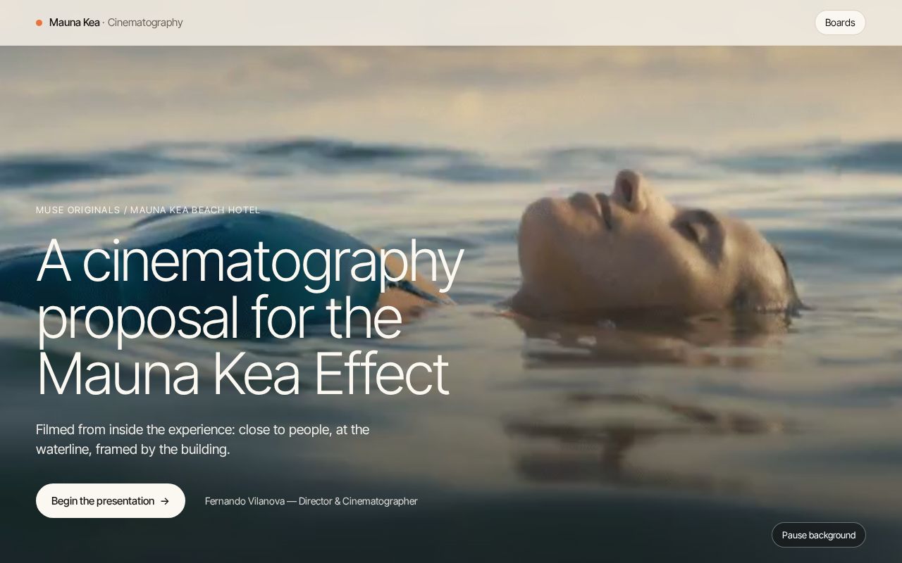 Preview of Mauna Kea Cinematography